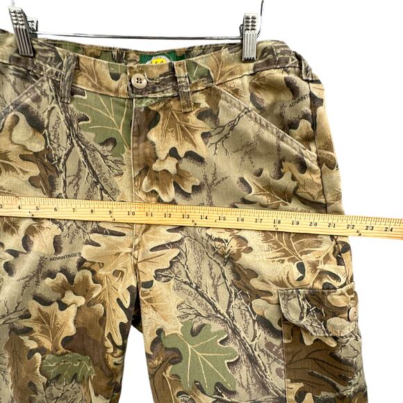 Cabelas Pants M Camo Cargo Hunting Outdoor Fishing Camping Hiking Utility Canvas - Picture 13 of 16
